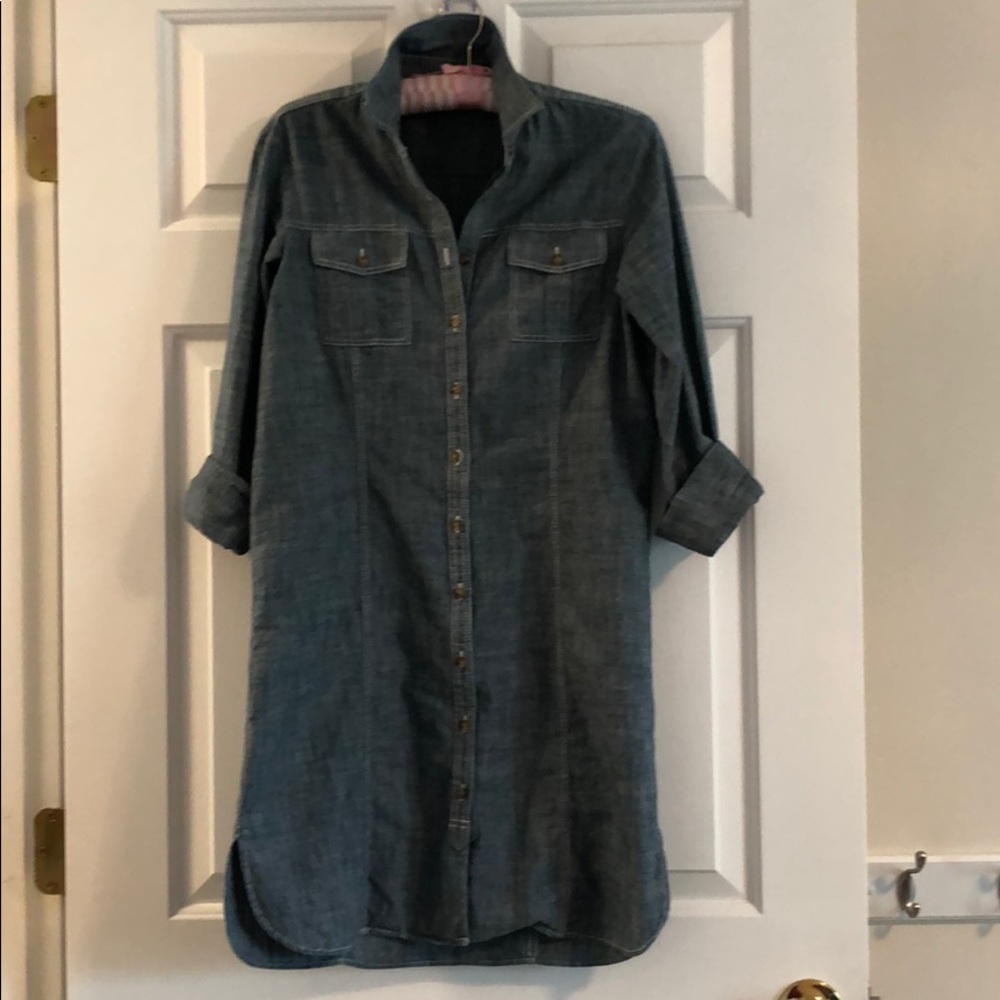 Brooks Brothers Chambray Dress - 4